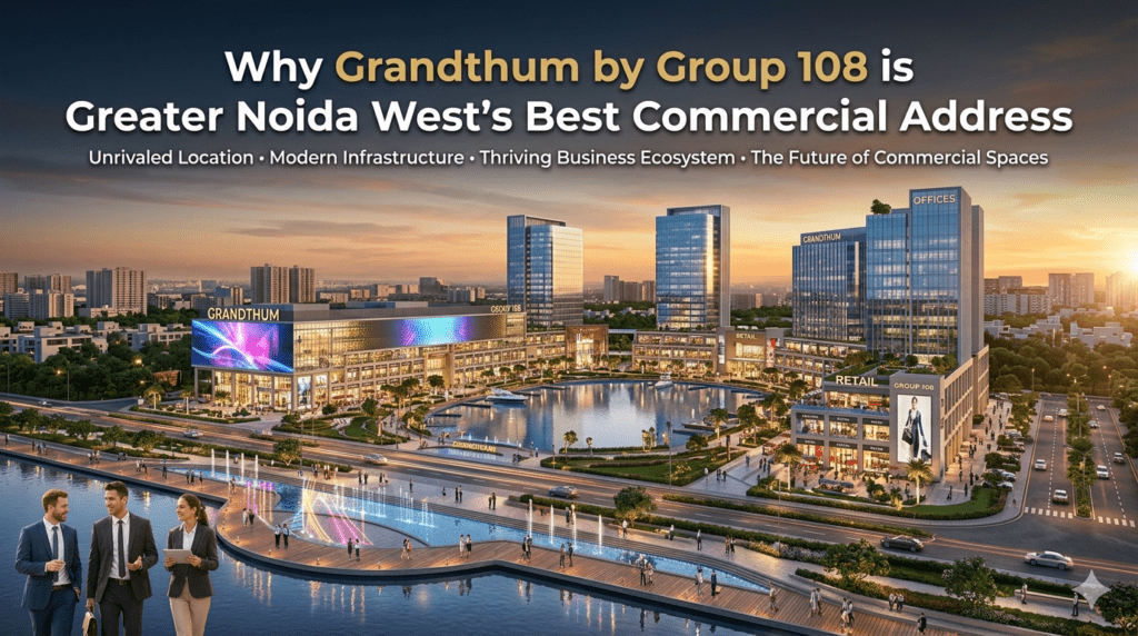 Why Grandthum by Group 108 is Greater Noida West's Best Commercial Address