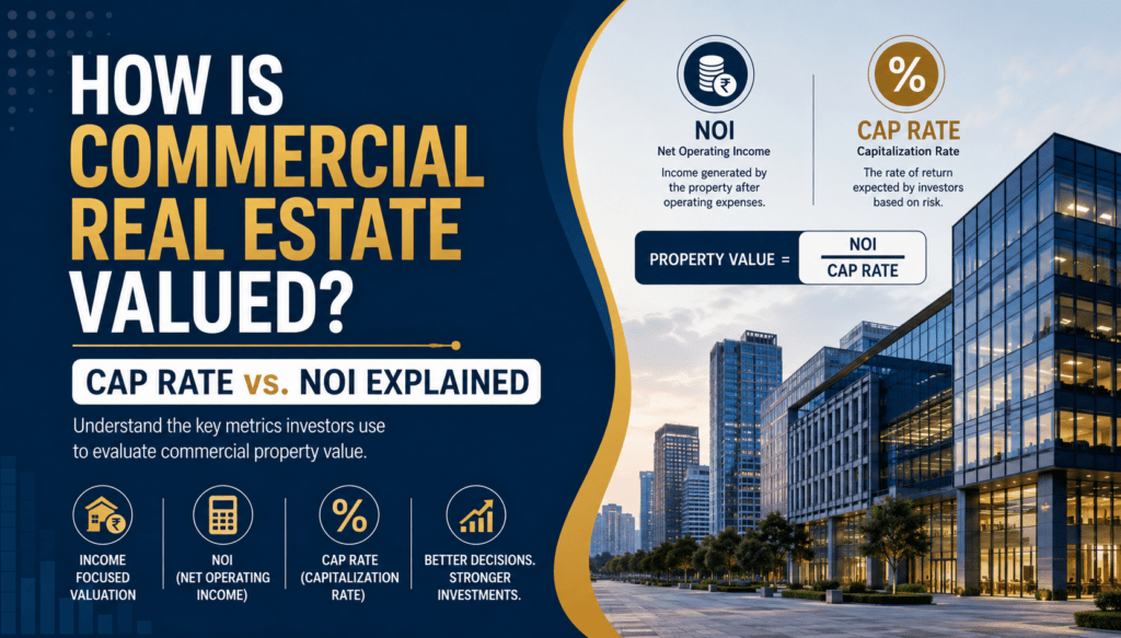 How Is Commercial Real Estate Valued? Cap Rate vs. NOI Explained